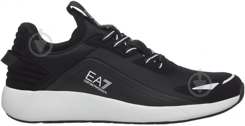 Кроссовки мужские демисезонные EA7 Sneaker X8X077-XK189-00002 р.46 черно-белые - фото 1