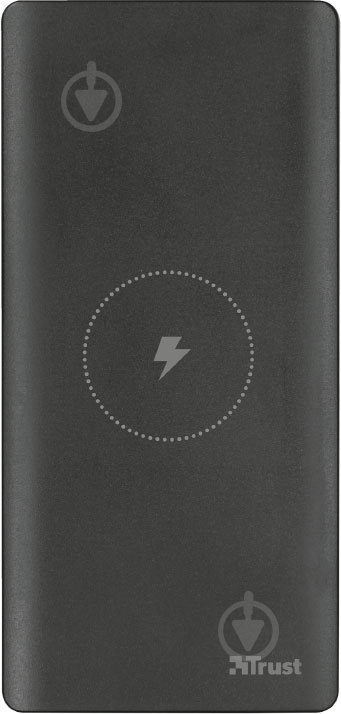 Повербанк Trust PRIMO POWERBANK W/ QI 8000 mAh black (22823) - фото 4