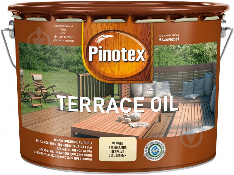 Олія Pinotex Terrace & Wood Oil 10 л - фото 1