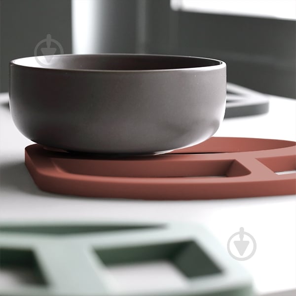 Подставка под горячее Smart Kitchen by Flamberg Bright Salmon orange 15,9x15,3 см - фото 4 Подставка под горячее Smart Kitchen by Flamberg Bright Salmon orange 15,9x15,3 см - фото 4