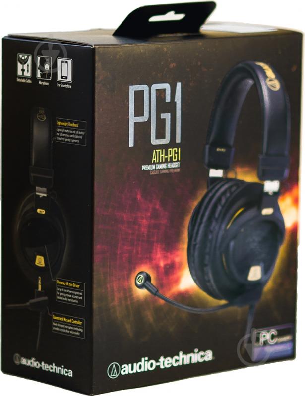 Гарнитура Audio-Technica ATH-PG1 black - фото 4 Гарнитура Audio-Technica ATH-PG1 black - фото 4