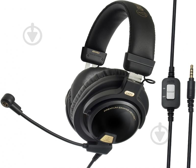 Гарнитура Audio-Technica ATH-PG1 black - фото 3 Гарнитура Audio-Technica ATH-PG1 black - фото 3