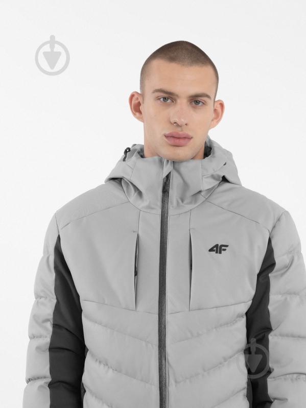 Куртка 4F DOWN JACKET M278 4FAW23TDJAM278-25S р.M серая - фото 3