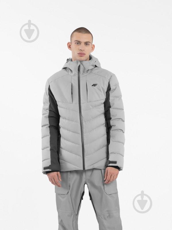 Куртка 4F DOWN JACKET M278 4FAW23TDJAM278-25S р.M серая - фото 1