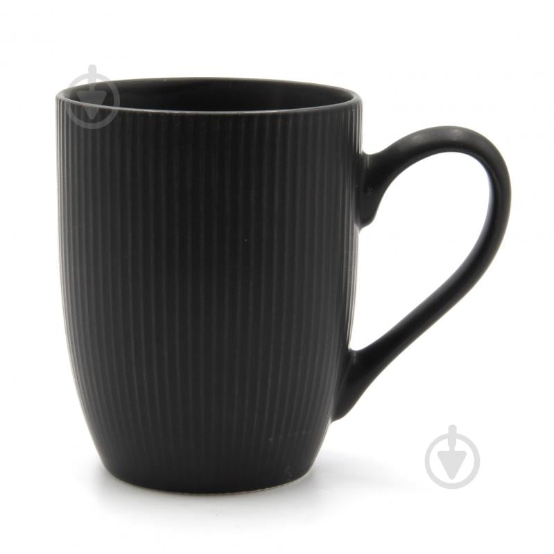 Чашка Milika Decagon Black 350 мл M0420-MG350-B - фото 1 Чашка Milika Decagon Black 350 мл M0420-MG350-B - фото 1