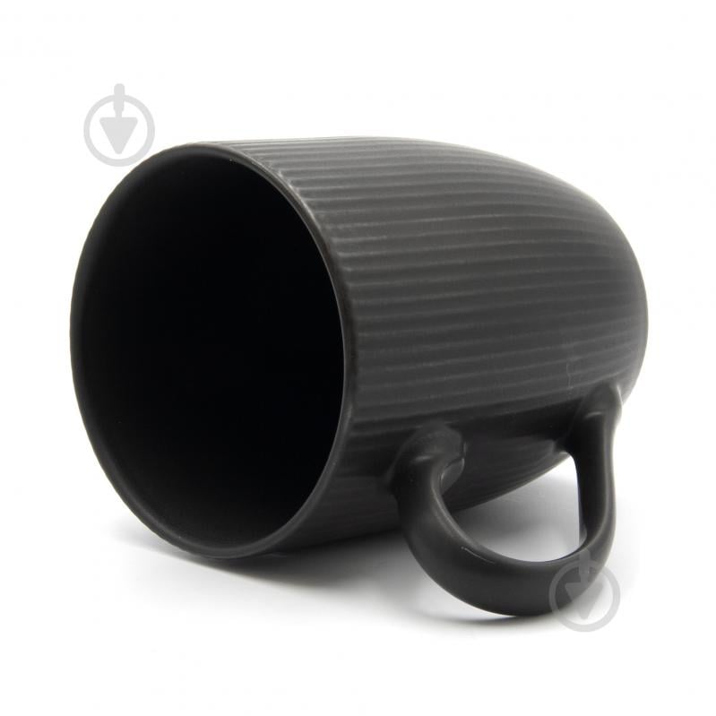 Чашка Milika Decagon Black 350 мл M0420-MG350-B - фото 2 Чашка Milika Decagon Black 350 мл M0420-MG350-B - фото 2