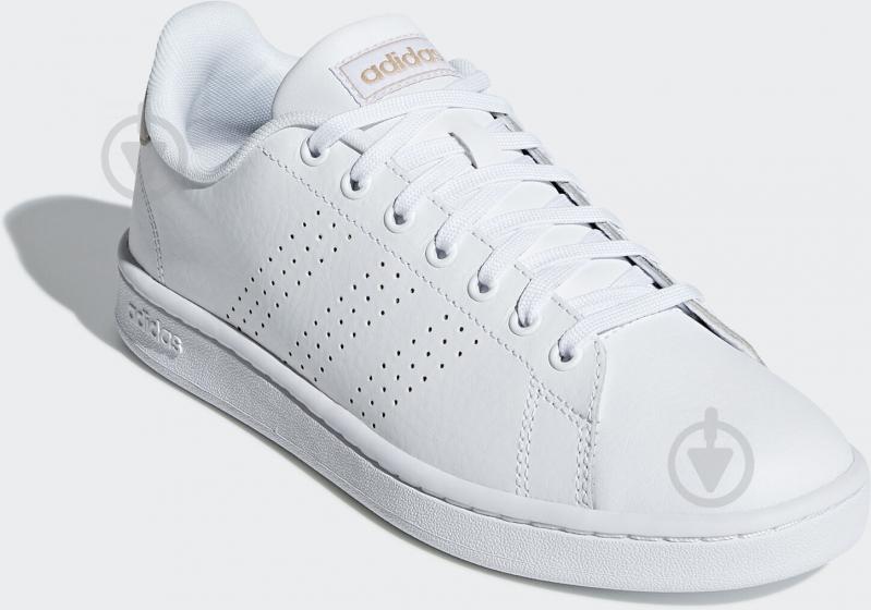 Кроссовки женские зимние Adidas ADVANTAGE F36223 р.37 1/3 белые - фото 4