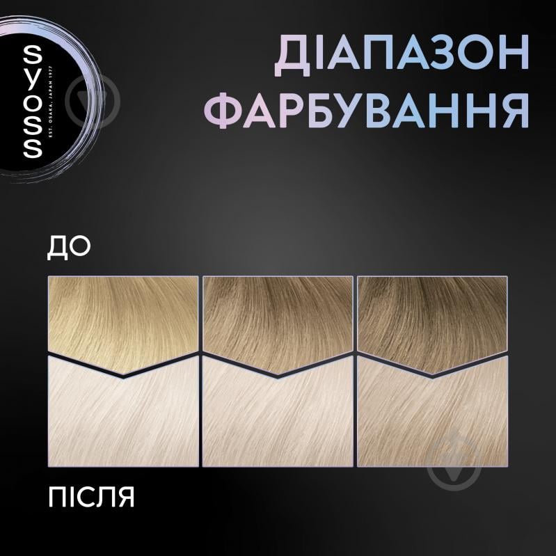 Фарба для волосся SYOSS Permanent Coloration 12-53 Перлинна Платина 115 мл - фото 5