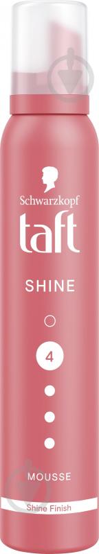 Піна для волосся TAFT Shine 4 200 мл - фото 1