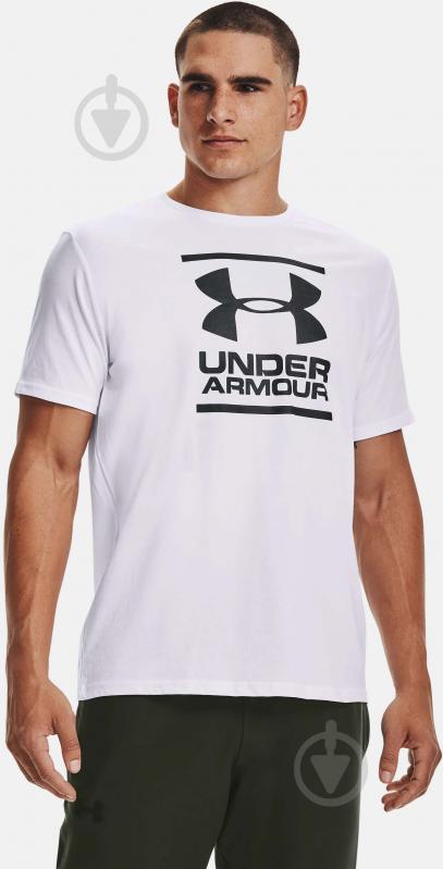 Футболка Under Armour GL FOUNDATION SS 1326849-100 р.XL білий - фото 1