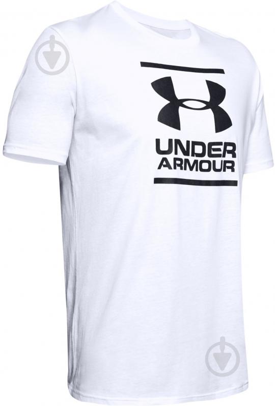 Футболка Under Armour GL FOUNDATION SS 1326849-100 р.XL білий - фото 4