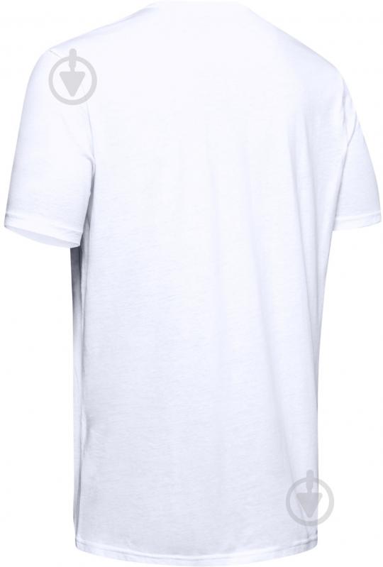 Футболка Under Armour GL FOUNDATION SS 1326849-100 р.XL білий - фото 5