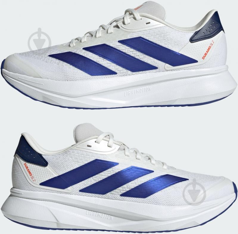 Кроссовки мужские Adidas DURAMO SL2 M JS4395 р.44 белые - фото 5 Кроссовки мужские Adidas DURAMO SL2 M JS4395 р.44 белые - фото 5