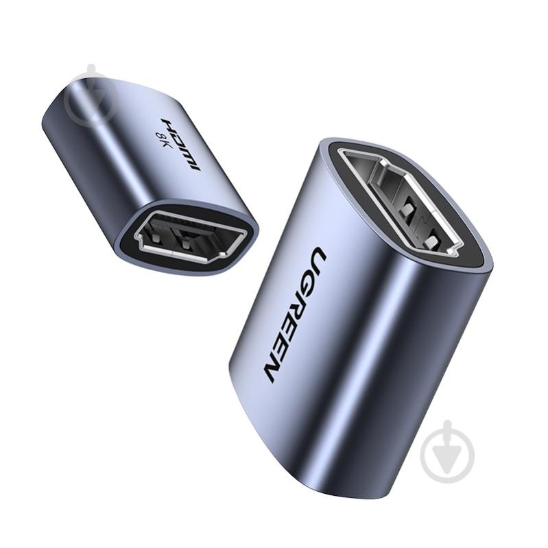 Адаптер UGREEN HD159 HDMI 8K Female to Female Adapter for Extension (90592) grey (90592) - фото 3 Адаптер UGREEN HD159 HDMI 8K Female to Female Adapter for Extension (90592) grey (90592) - фото 3