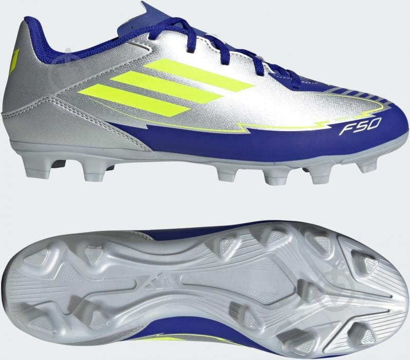 Бутсы Adidas F50 CLUB FG/MG MESS IH0916 р.46 серый - фото 6 Бутсы Adidas F50 CLUB FG/MG MESS IH0916 р.46 серый - фото 6