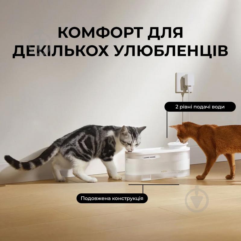 Поилка-фонтан MOVA WF10 Pro - фото 8 Поилка-фонтан MOVA WF10 Pro - фото 8