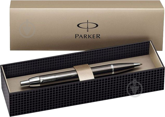 Ручка шариковая Parker IM Gun Metal 20 332D - фото 3