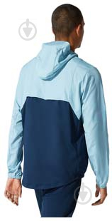 Вітрівка чоловіча демісезонна Asics VISIBILITY JACKET 2011B876-400 р.M блакитна - фото 2