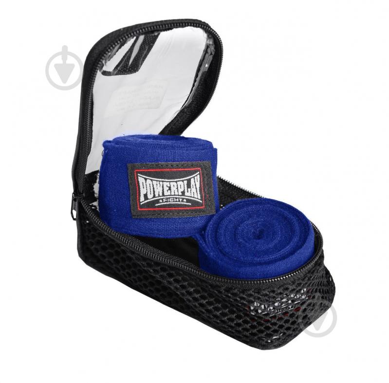 Боксерские бинты PowerPlay синие 300 см PP_3046_3m_Blue - фото 1