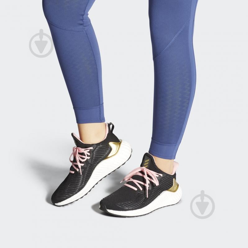 Кросівки жіночі Adidas ALPHABOOST EG1431 р.36 2/3 чорні - фото 10