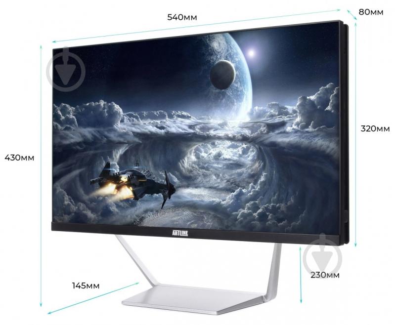 Моноблок Artline Business M65 23,8 (M65v08Win) black/silver - фото 8 Моноблок Artline Business M65 23,8 (M65v08Win) black/silver - фото 8