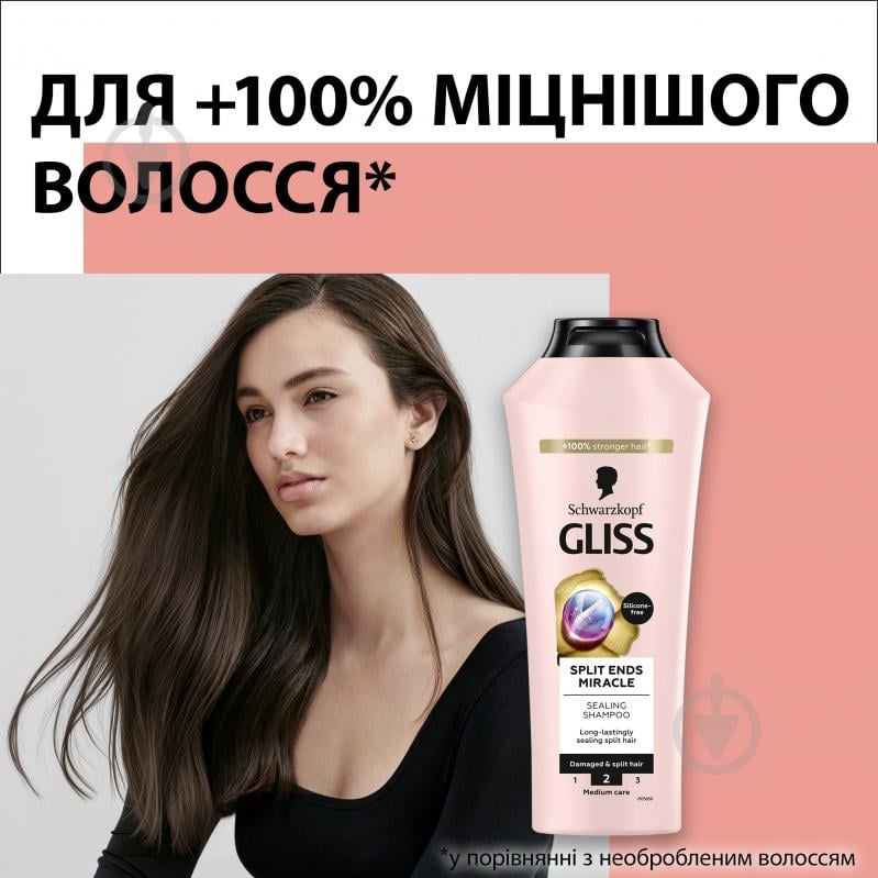 Шампунь GLISS Split Ends Miracle 400 мл - фото 3