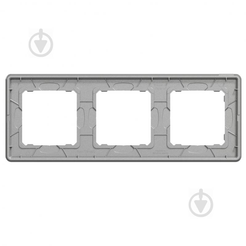 Рамка трехместная Schneider Electric Sedna Elements универсальная белое стекло SDD360803 - фото 4