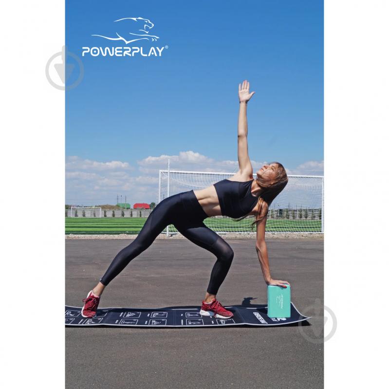 Блок для йоги PowerPlay OS PP_4006_Mint_Yoga_Brick м'ятний - фото 9