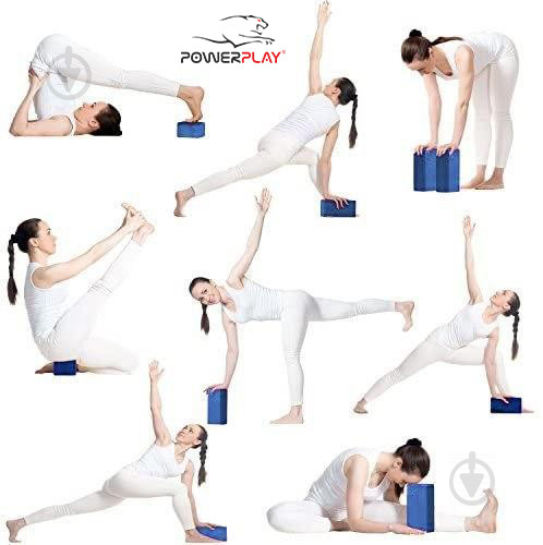 Блок для йоги PowerPlay OS PP_4006_Mint_Yoga_Brick мятный - фото 10