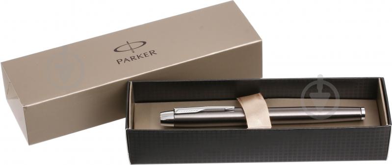 Ручка-ролер Parker IM Gun Metal 20 322D - фото 5
