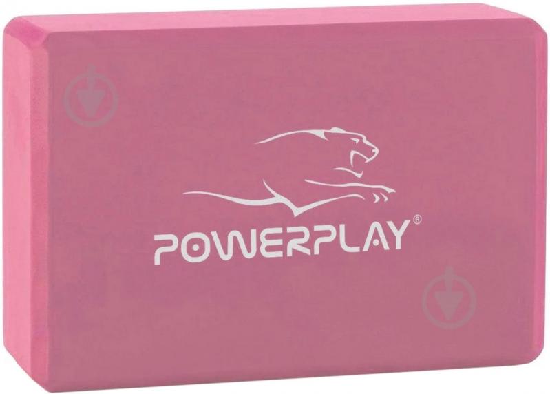 Блок для йоги PowerPlay OS PP_4006_Pink_Yoga_Brick розовый - фото 1 Блок для йоги PowerPlay OS PP_4006_Pink_Yoga_Brick розовый - фото 1