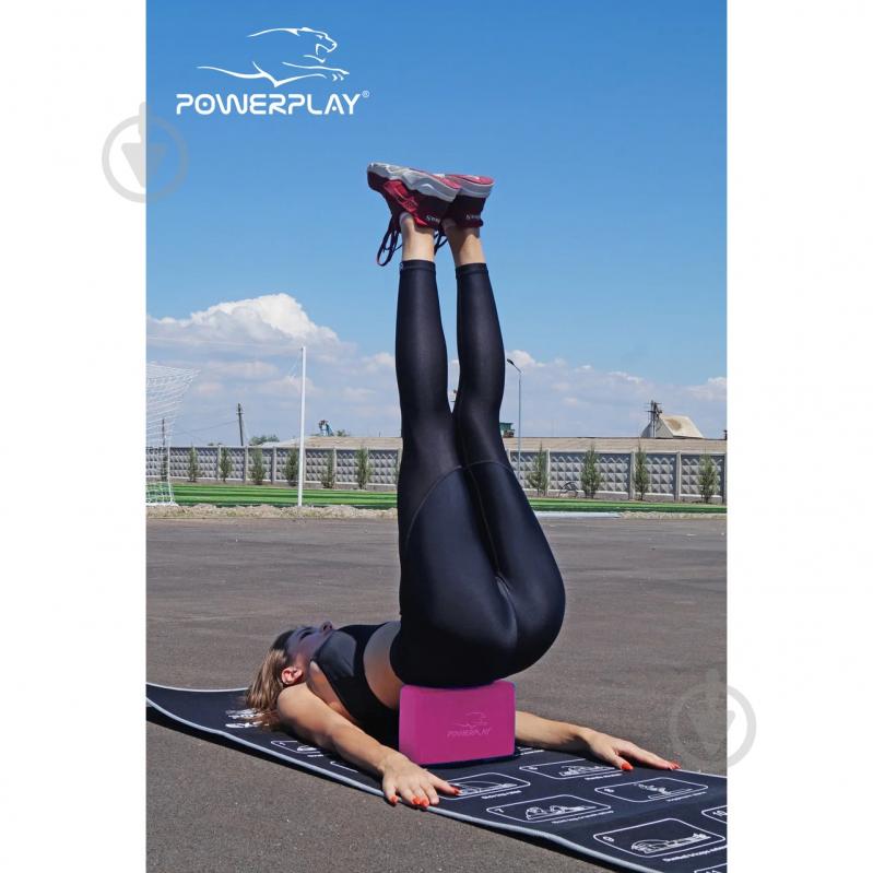 Блок для йоги PowerPlay OS PP_4006_Pink_Yoga_Brick розовый - фото 7 Блок для йоги PowerPlay OS PP_4006_Pink_Yoga_Brick розовый - фото 7
