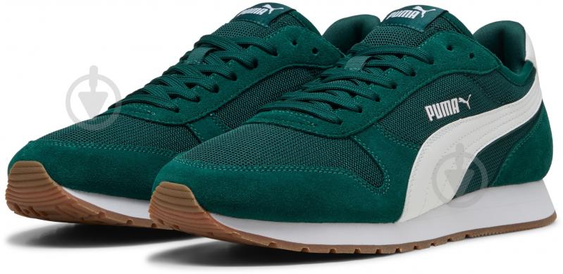 Кроссовки мужские демисезонные Puma ST MILER 40162208 р.45 зеленые - фото 3