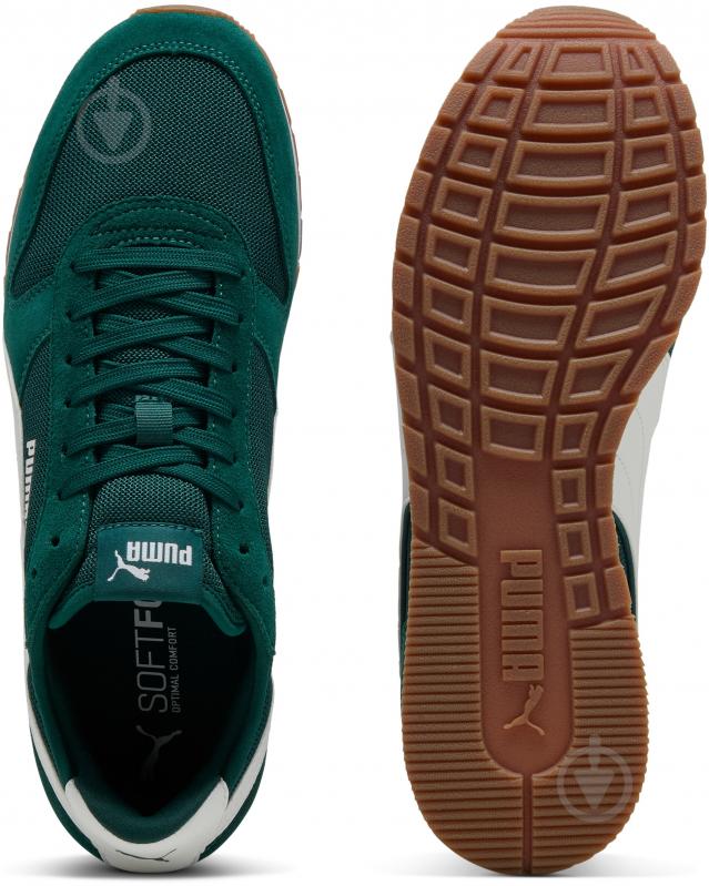 Кроссовки мужские демисезонные Puma ST MILER 40162208 р.45 зеленые - фото 6