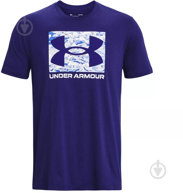 Футболка Under Armour ABC CAMO BOXED LOGO SS 1361673-468 р.2XL синій - фото 4