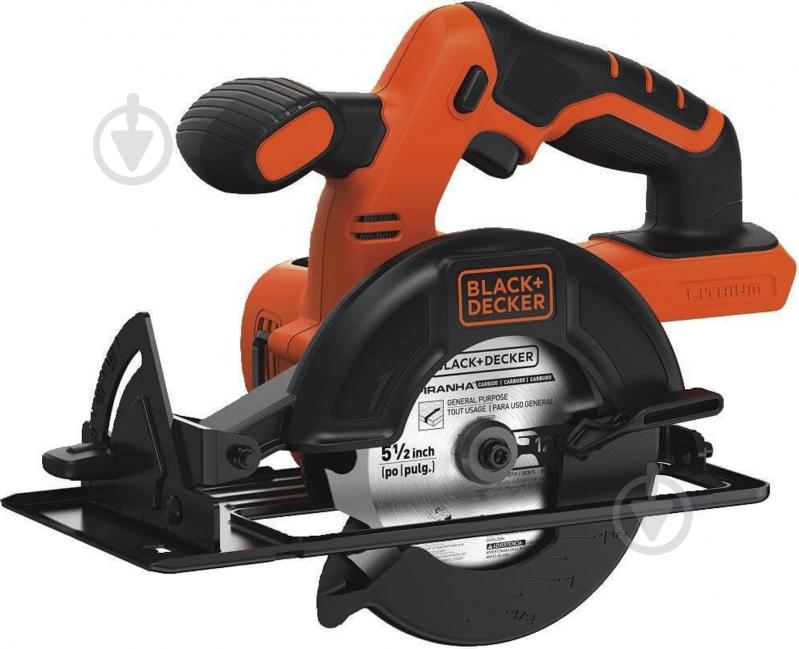 Пила дисковая Black+Decker BDCCS18 - фото 1