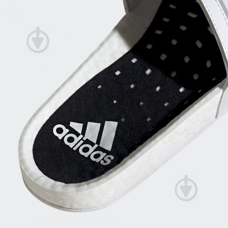 Шлепанцы Adidas ADILETTE BOOST EG1909 р.36 2/3 белый - фото 8