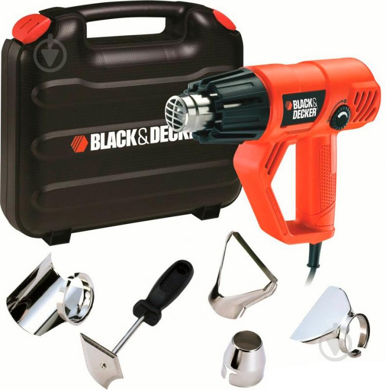 Фен строительный Black+Decker KX2001K - фото 7