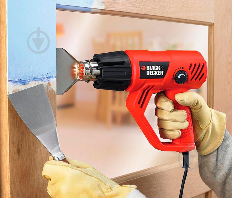 Фен строительный Black+Decker KX2001K - фото 3