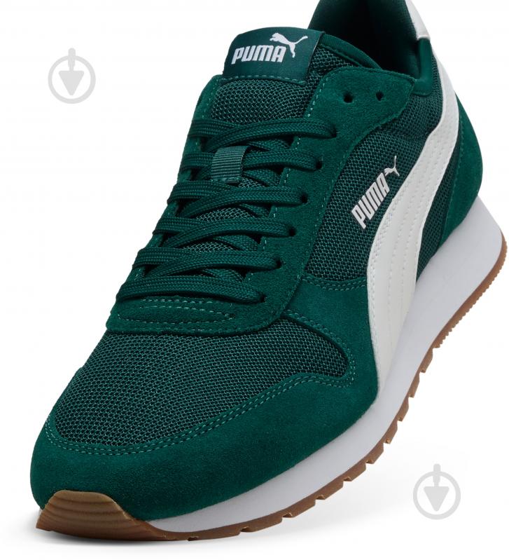 Кроссовки мужские демисезонные Puma ST MILER 40162208 р.43 зеленые - фото 4