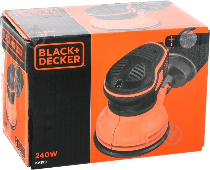 Эксцентриковая шлифмашина Black+Decker KA199 - фото 5