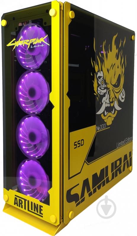 Комп'ютер Artline Samurai SAMURAI (SAMURAIv12) black/yellow - фото 1