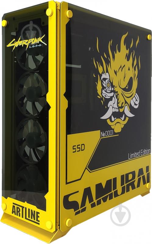 Компьютер Artline Samurai (SAMURAIv13Win) black/yellow - фото 3