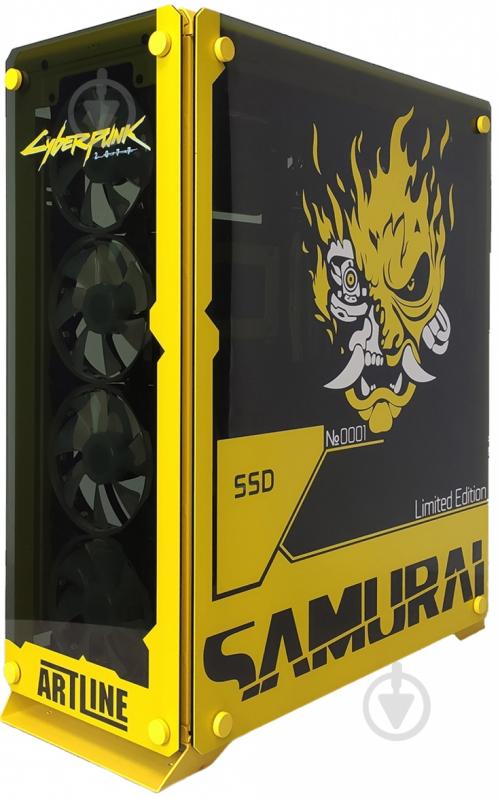 Компьютер Artline Samurai SAMURAI (SAMURAIv14) black/yellow - фото 5 Компьютер Artline Samurai SAMURAI (SAMURAIv14) black/yellow - фото 5