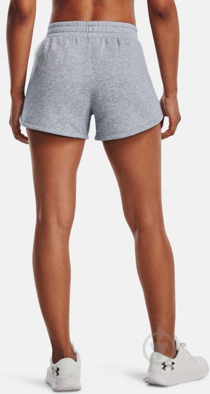 Шорты Under Armour RIVAL FLEECE SHORT 1376257-035 р. S серый - фото 2