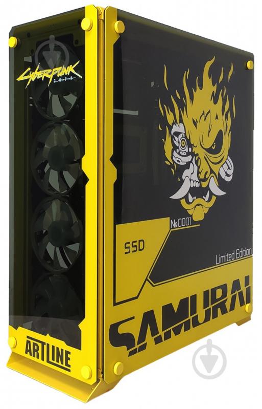 Комп'ютер Artline Samurai (SAMURAIv16) black/yellow - фото 10
