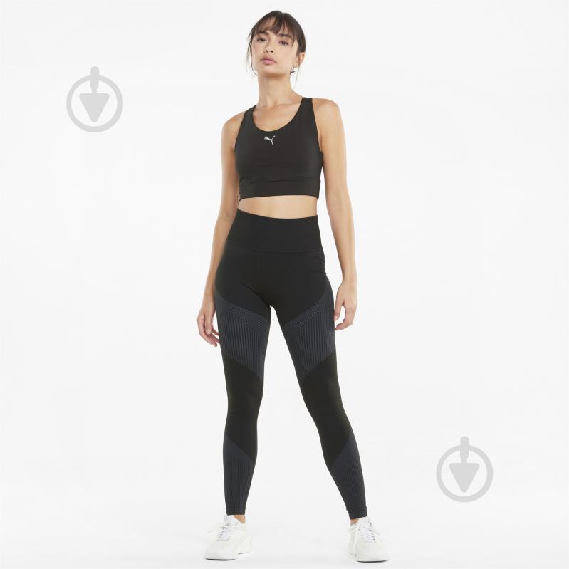 Бра Puma MID IMPACT ALL-IN LONG LINE BRA 52111301 р.L черный - фото 5 Бра Puma MID IMPACT ALL-IN LONG LINE BRA 52111301 р.L черный - фото 5