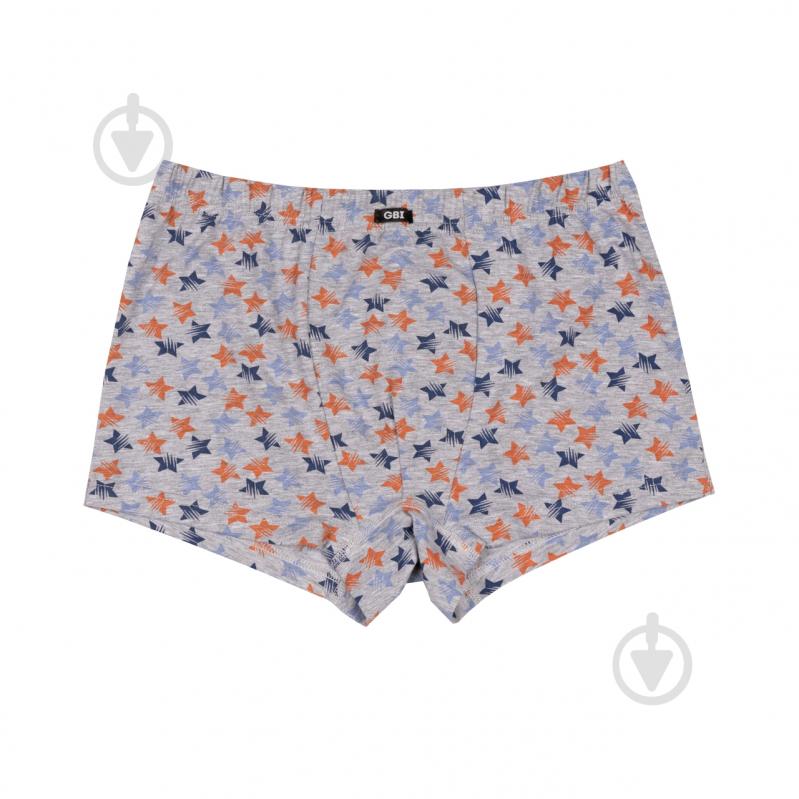 Труси-шорти чоловічі GBI зірки на сірому 14304 S - фото 1 Труси-шорти чоловічі GBI зірки на сірому 14304 S - фото 1