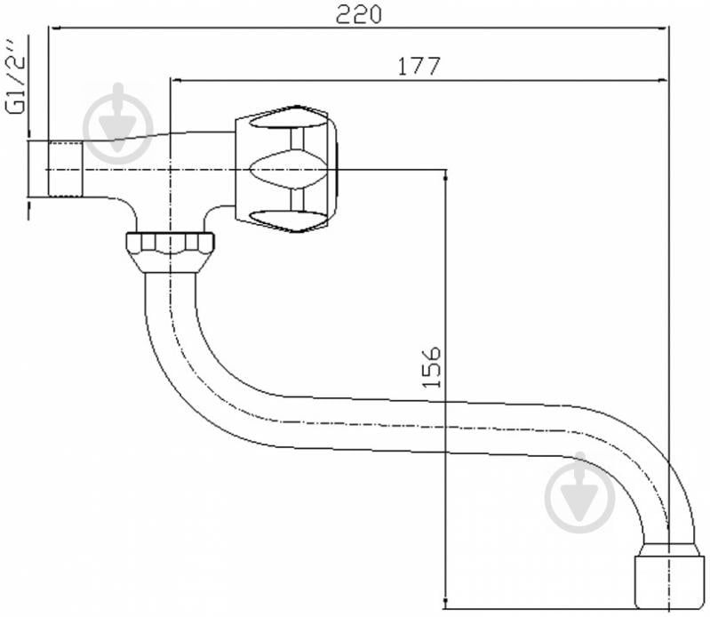 Смеситель для умывальника Mixxen Делф HB5101861C-М7116 - фото 2