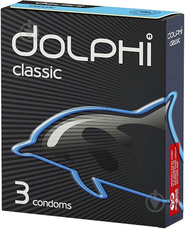 Презервативи Dolphi classic 3 шт. - фото 5